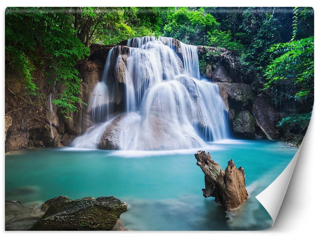 Gario Fotótapéta Vízesés a trópusokon Anyag: Vlies, Méret: 150 x 105 cm