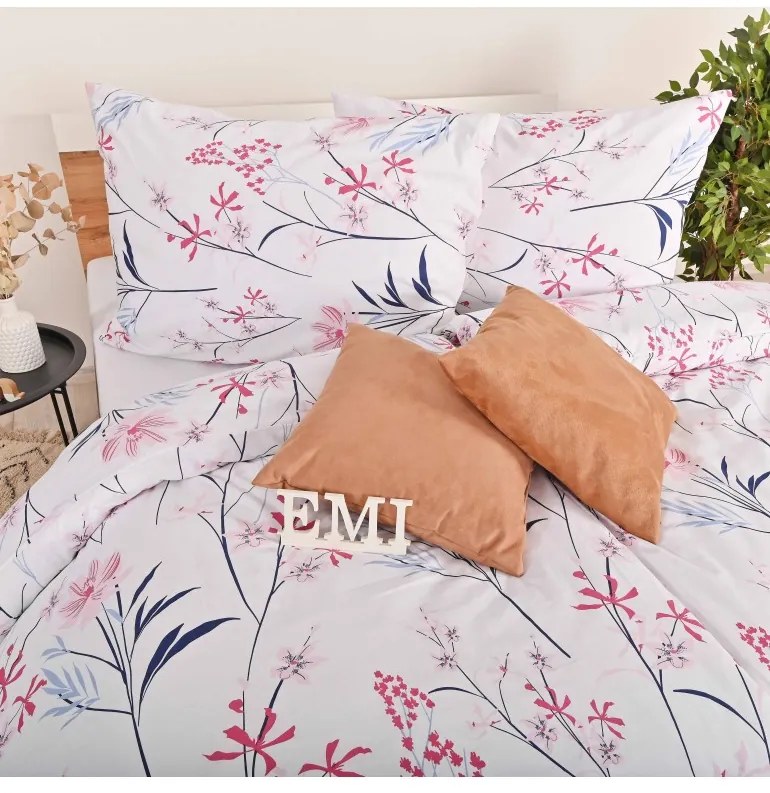 EMI Vena pamut ágyneműhuzat, A standard egyszemélyes ágy szett tartalma: 1x 140x200 + 1x 70x90