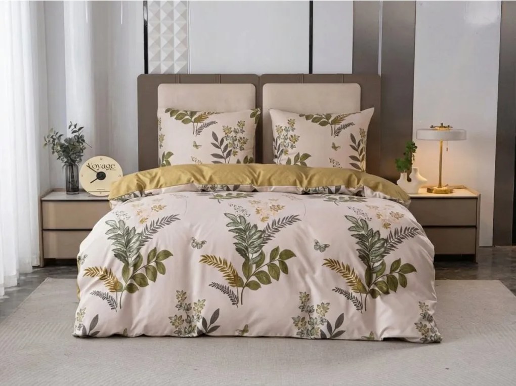 Mikroflanel ágyneműhuzat ORVILA bézs Ágyneműhuzat mérete: 2 db 70 x 90 cm | 200 x 220 cm