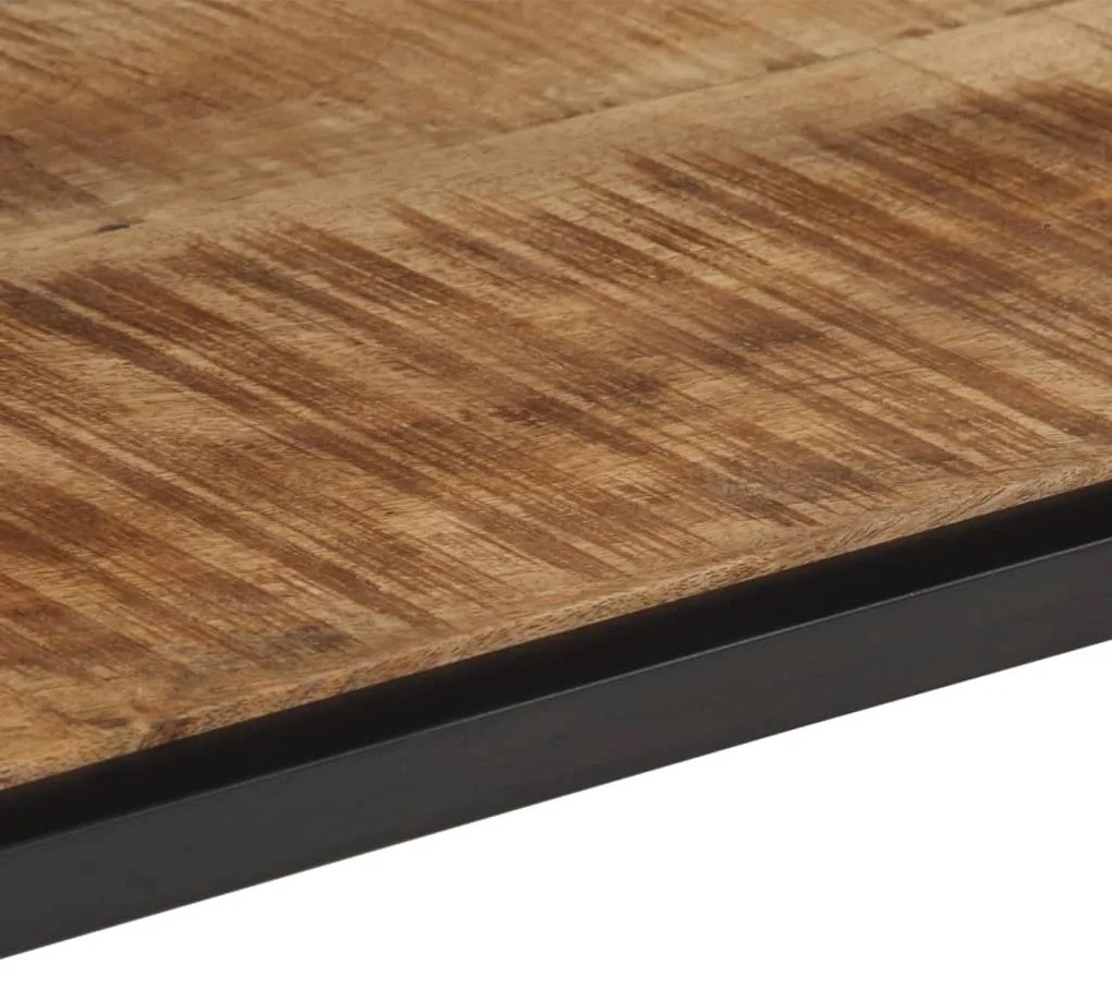 tömör nyers mangófa tálalóasztal 100 x 35 x 70 cm