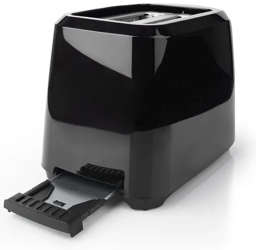 Nedis KABT150EBK - Kenyérpirító két hellyel 700W/230V fekete