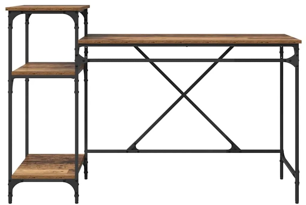 Asztal Öreg fa 135 x 50 x 90 cm Faanyag