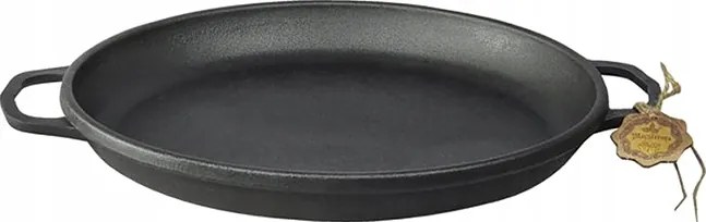 Öntöttvas serpenyő kerek 18 cm, magas 3 cm