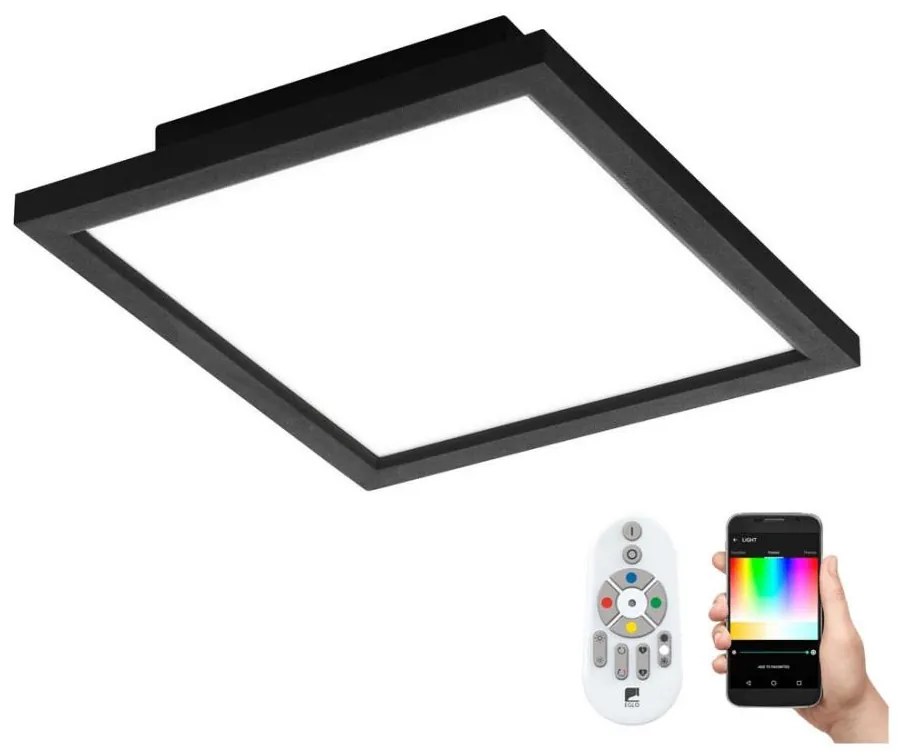Eglo 99415 - SALOBRENA-C LED RGB 16W mennyezeti lámpa, dimmelhető, távirányítóva