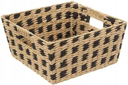 Tárolókosár Terre Inconnue 31x15cm fém és papír