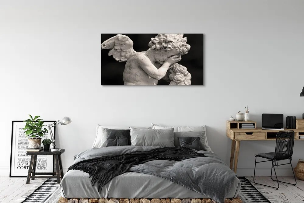 Canvas képek síró angyal 140x70 cm