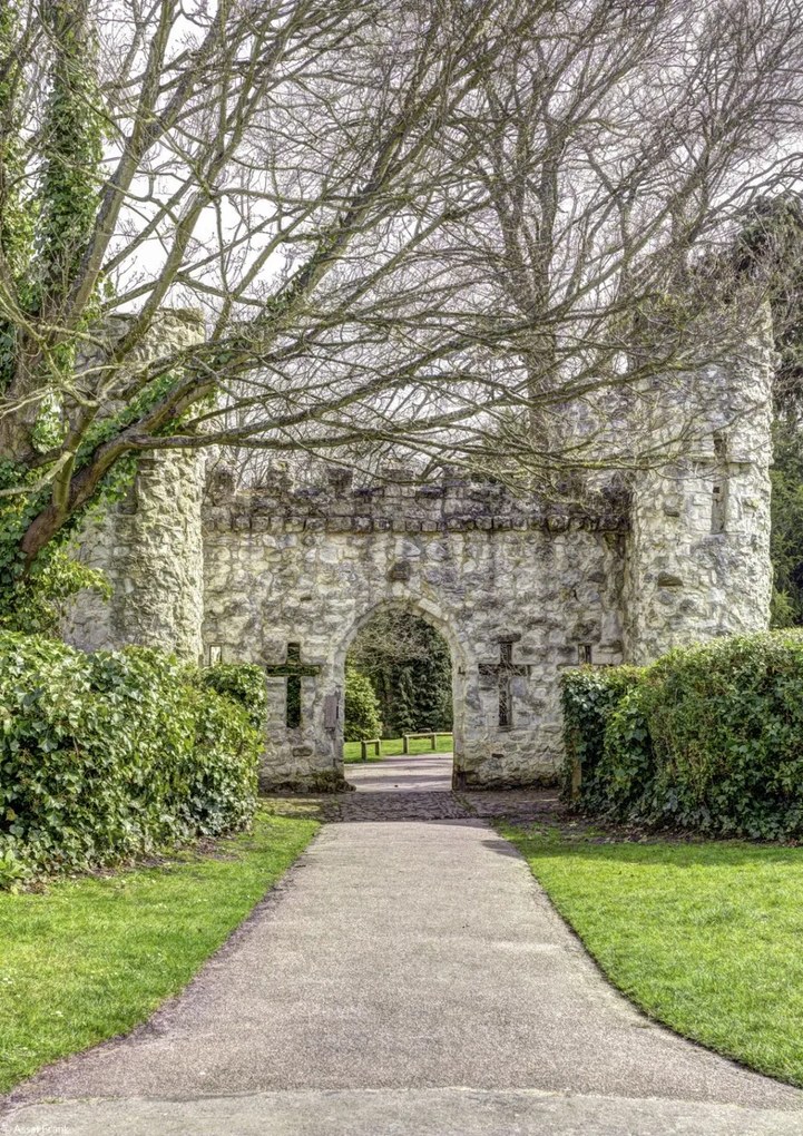 Poszter 21x29,7cm Reigate kastély Surrey, Assaf Frank