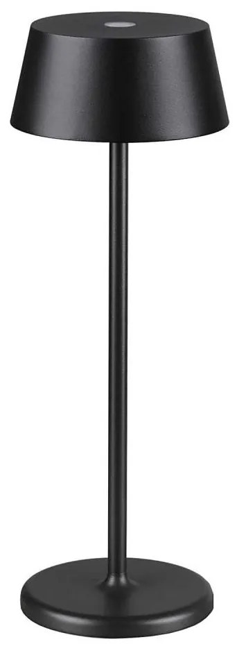 Ideal Lux - PURE LED/1,5W/3,7V CRI 90 IP54 érintős, állítható fekete lámpa