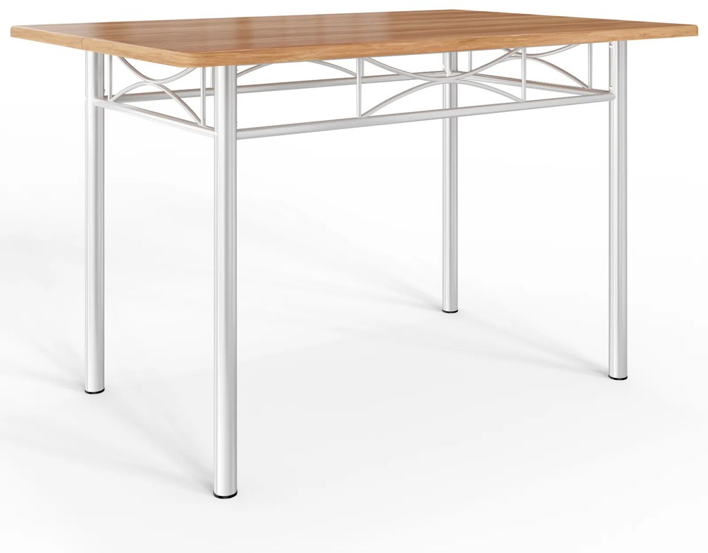 PAUL étkezőgarnitúra, 5 részes, természetes barna Casaria