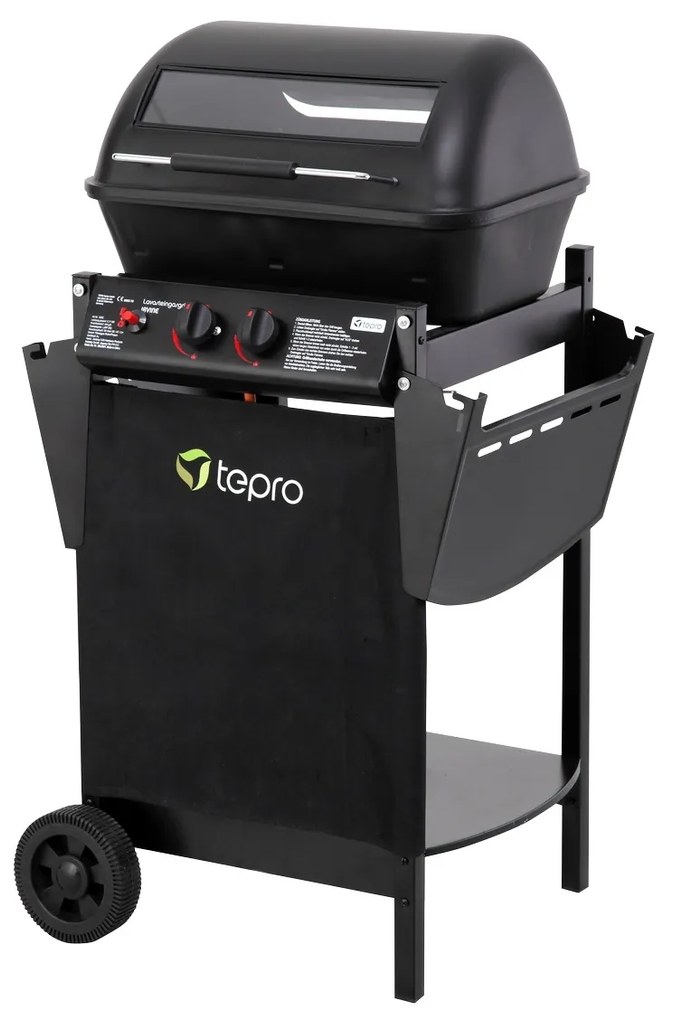 Tepro 508C Gázgrill lávakövekkel Irvine, 94 x 51 x102 cm