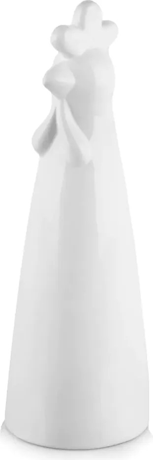 Fehér tyúk húsvéti figura 24 cm
