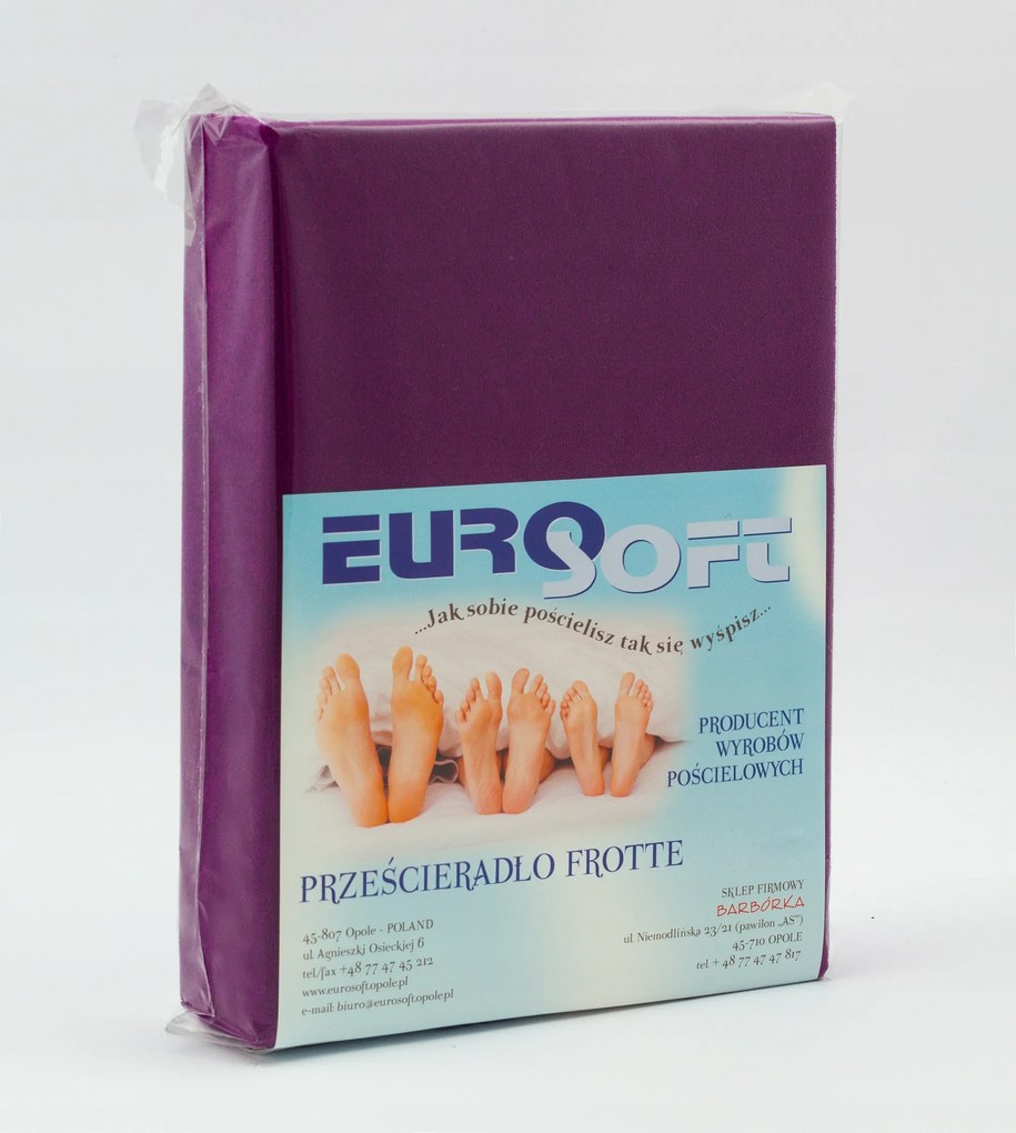 Gumi Nélküli frottír lepedő 200x220 cm 35 szín