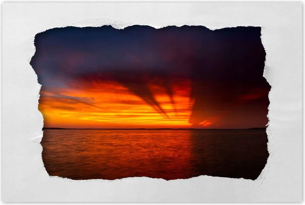 Poszterek 60x40 Tenger naplemente