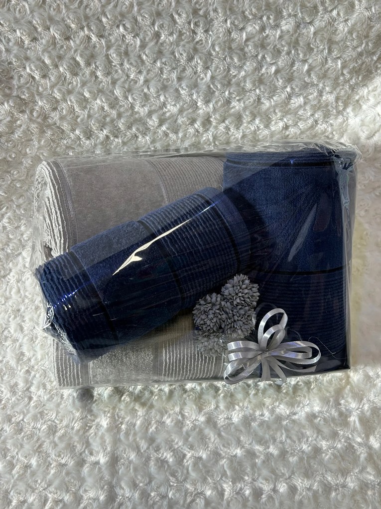 Törölköző ajándék szett Esküvői Ajándék 50x90 70x140 Eurofirany