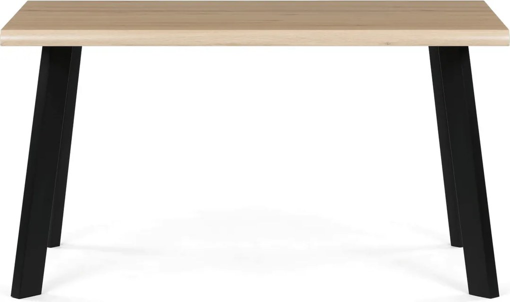 Étkezőasztal 140 × 80 cm MDF vad tölgy HT-F4514 OAK