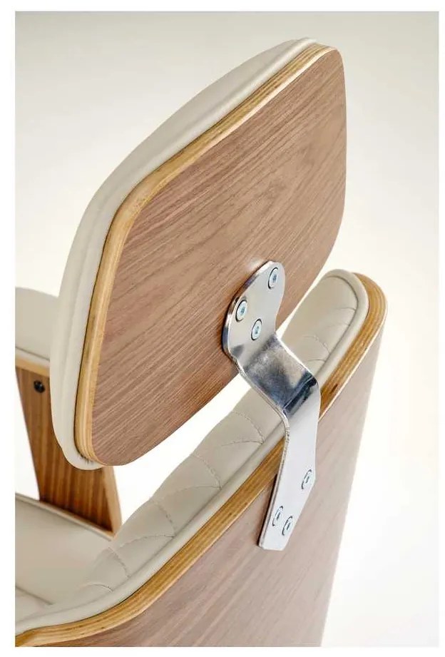 Gettysburg irodai szék, bézs / dió