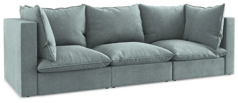 Kék kanapé 255 cm Manao – Makamii