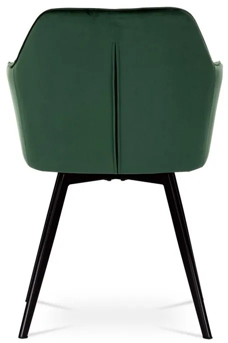 Zöld Bársony Étkezőszék. DCH-425 GRN4