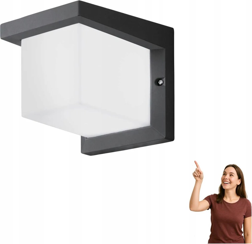 Falra szerelhető Led lámpa 10W Desella 1 95097 Eglo