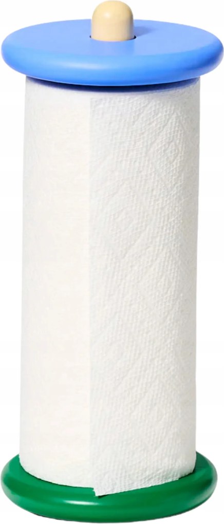 Papírtörölköző tartó állvány Areaware Spool Piros/Sárga/Zöld