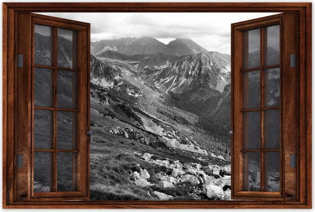 Poszterek 120x80 Tátra Lengyel hegyek Kilátás