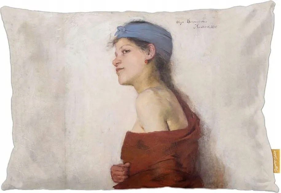 Párna Női portré Bosnyák Olga cigánylány