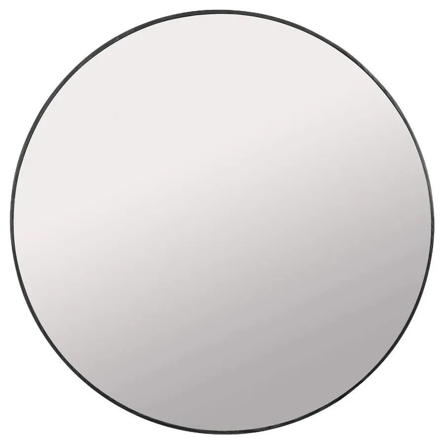Fali tükör tömörfa kerettel ø 110 cm Miro – Blomus