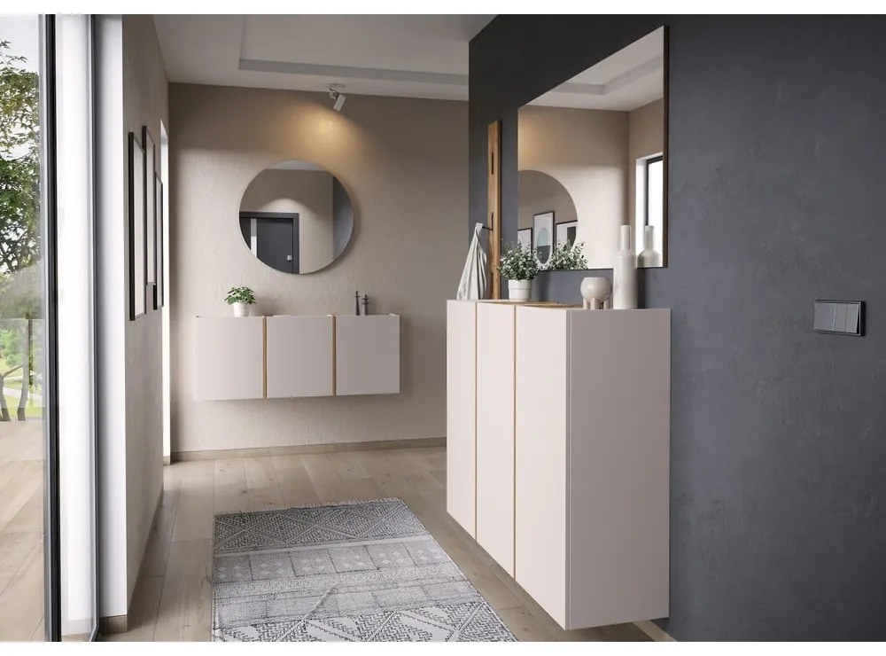 Fali tükör ø 80 cm Libbiano – Germania