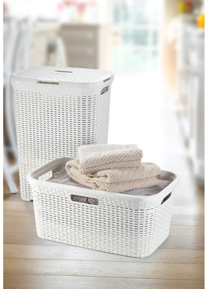 Style Basket fehér ruhakosár, 45 l - Curver