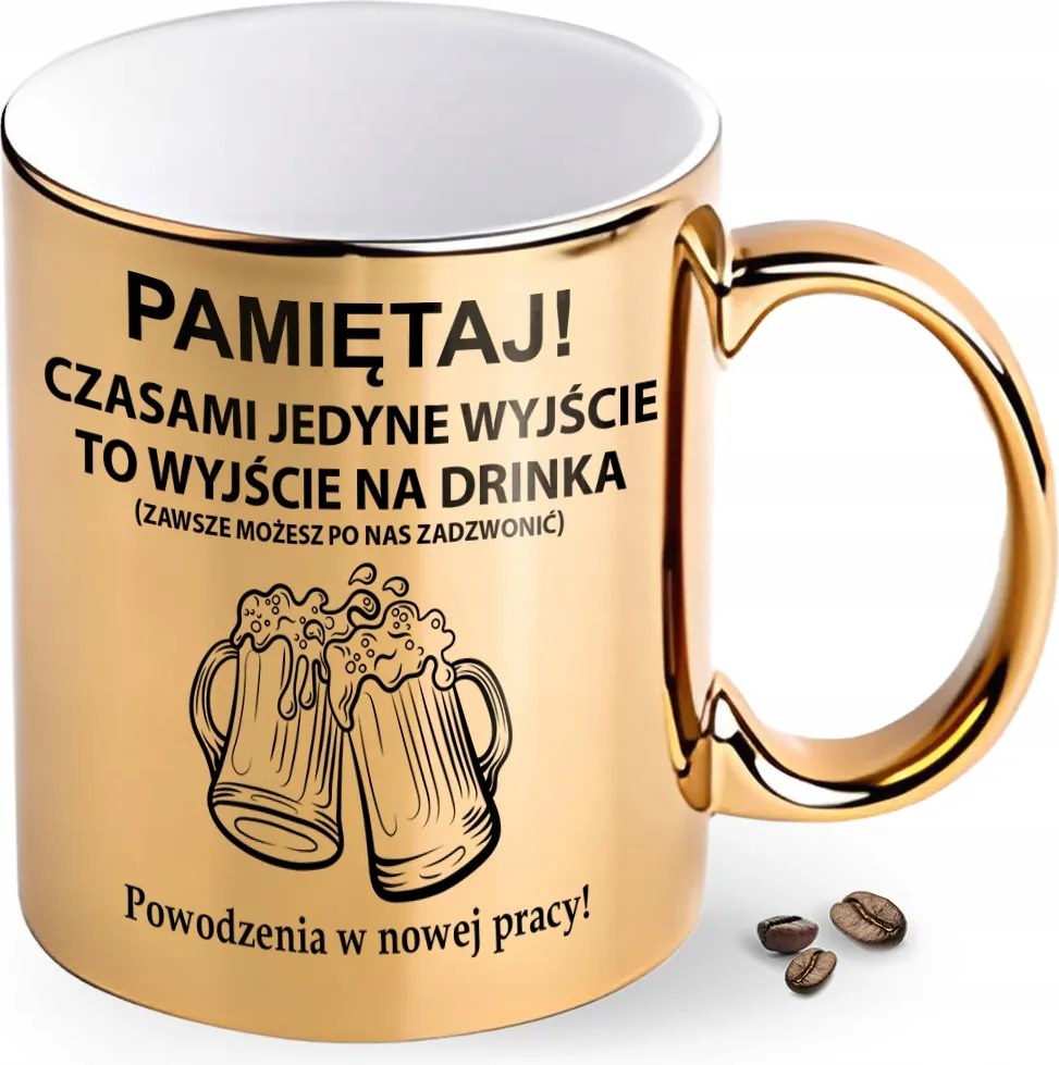 Bögre Ajándék arany búcsú a kolléganő távozása a havernak