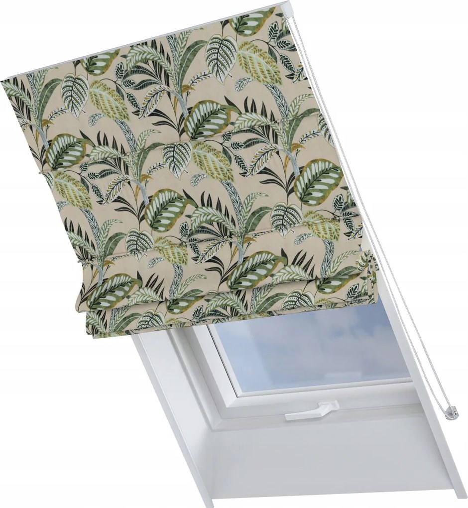 Kész redőny Rimini tetőtéri ablakra 50x60cm zöld