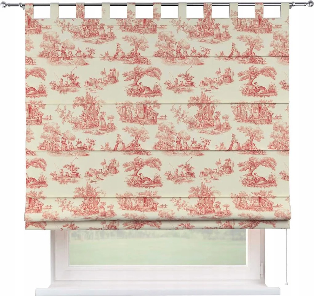 Kész római roló Verona 130x170cm piros