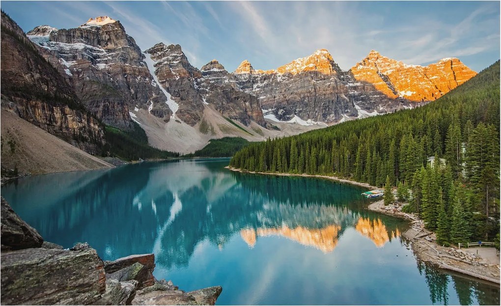 Flizelin fotótapéta Flizelin Design Hegyi tükröződés 416x254