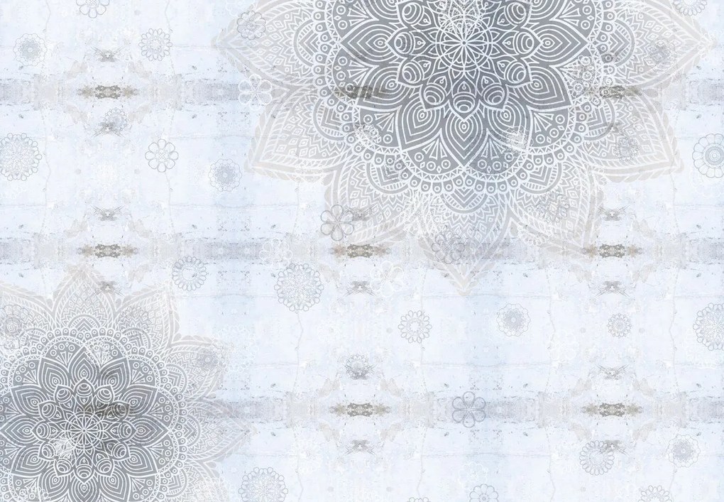 Fotótapéta - Mandalák betonban (147x102 cm)