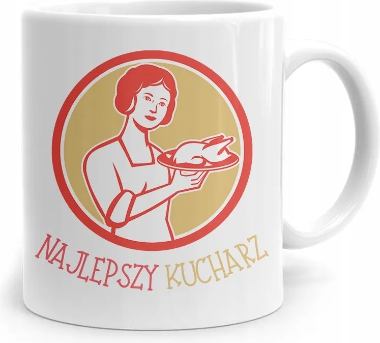 Ajándék Bögre A Legjobb Szakácsnak, fényképes nyomattal