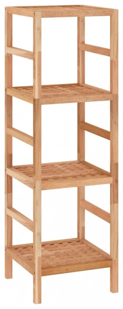 tömör diófa fürdőszobapolc 35,5 x 35,5 x 112,5 cm