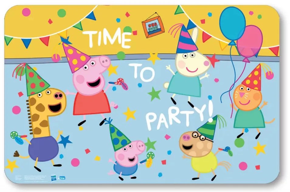 Peppa malac tányéralátét party