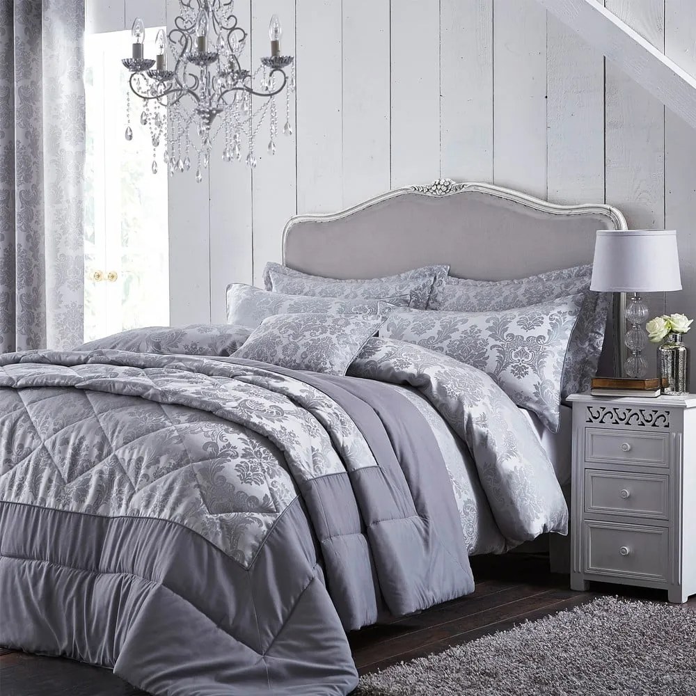 Damaszt párnahuzat szett 2 db-os 50x75 cm Damask Jacquard – Catherine Lansfield