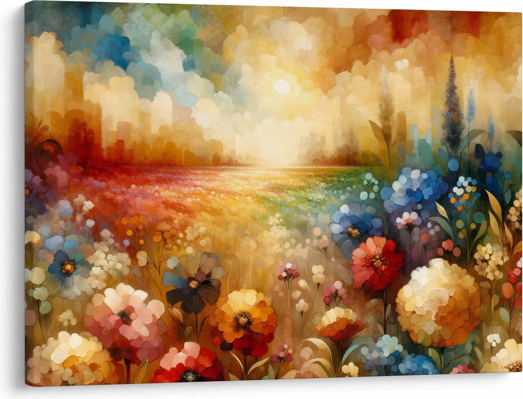 Kép - Színes rét (70x50 cm)