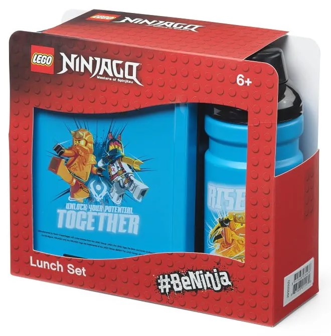 Gyerek uzsonnás doboz palackkal Ninjago – LEGO®