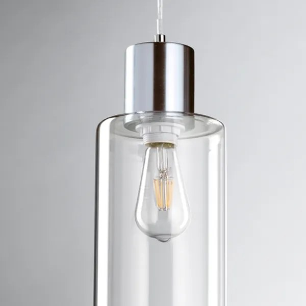 ONLI - Csillár zsinóron DODO 1xE27/22W/230V fényezett króm