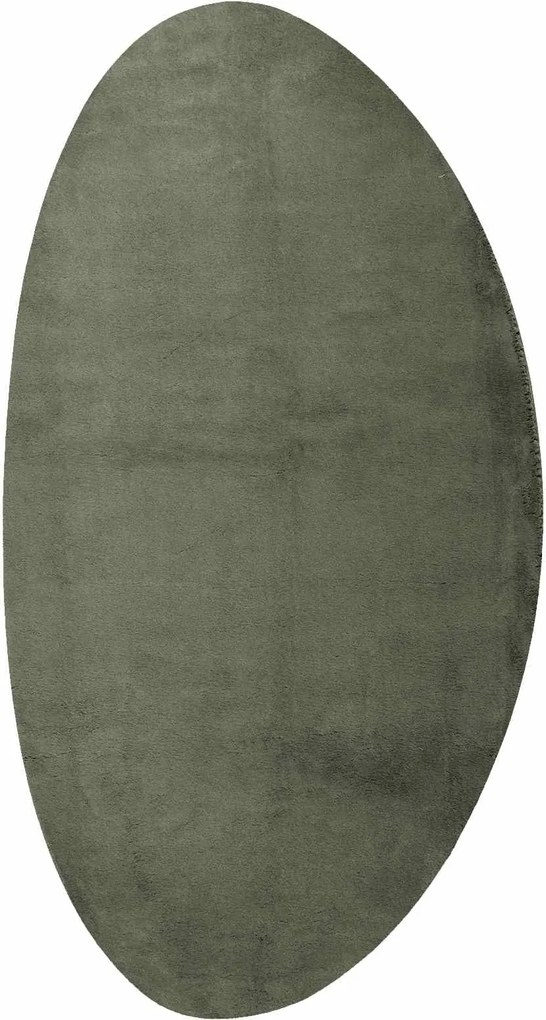 vidaXL Területszőnyegek HUARTE Erdőzöld 100 x 200 cm Poliészter