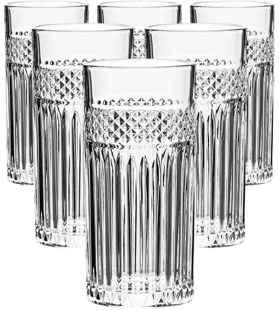 Altom Greta magas pohárkészlet 360 ml, 6 db