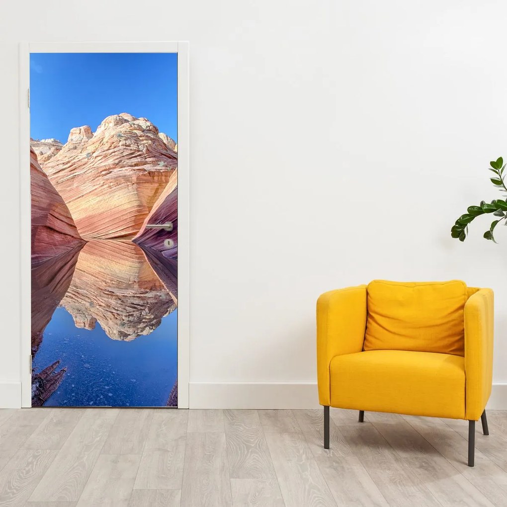 Fotótapéta ajtóra - Arizona hullámai (95x205cm)