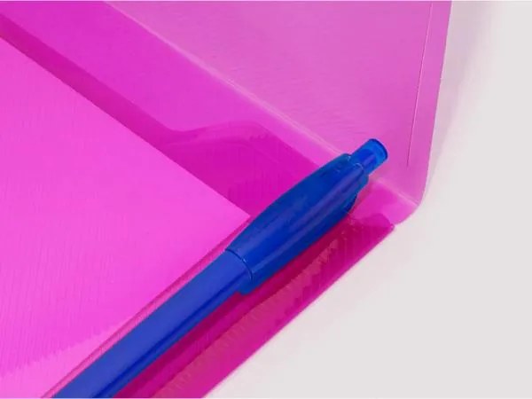 Irattartó tasak, DL, patentos, RAPESCO Eco GRS Recycled, áttetsző vegyes színek (IR1844)