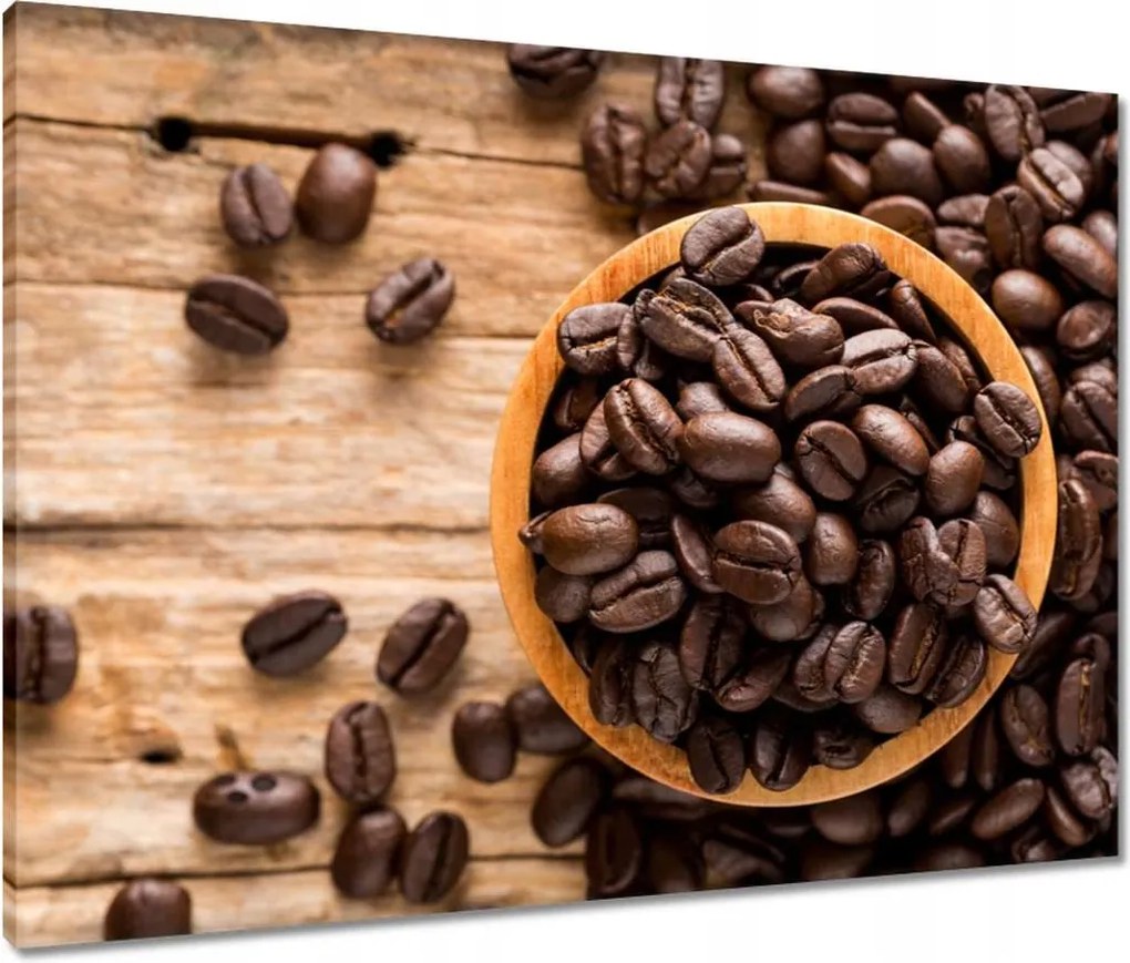 Vászonkép 80x60 Kávébab Kávé