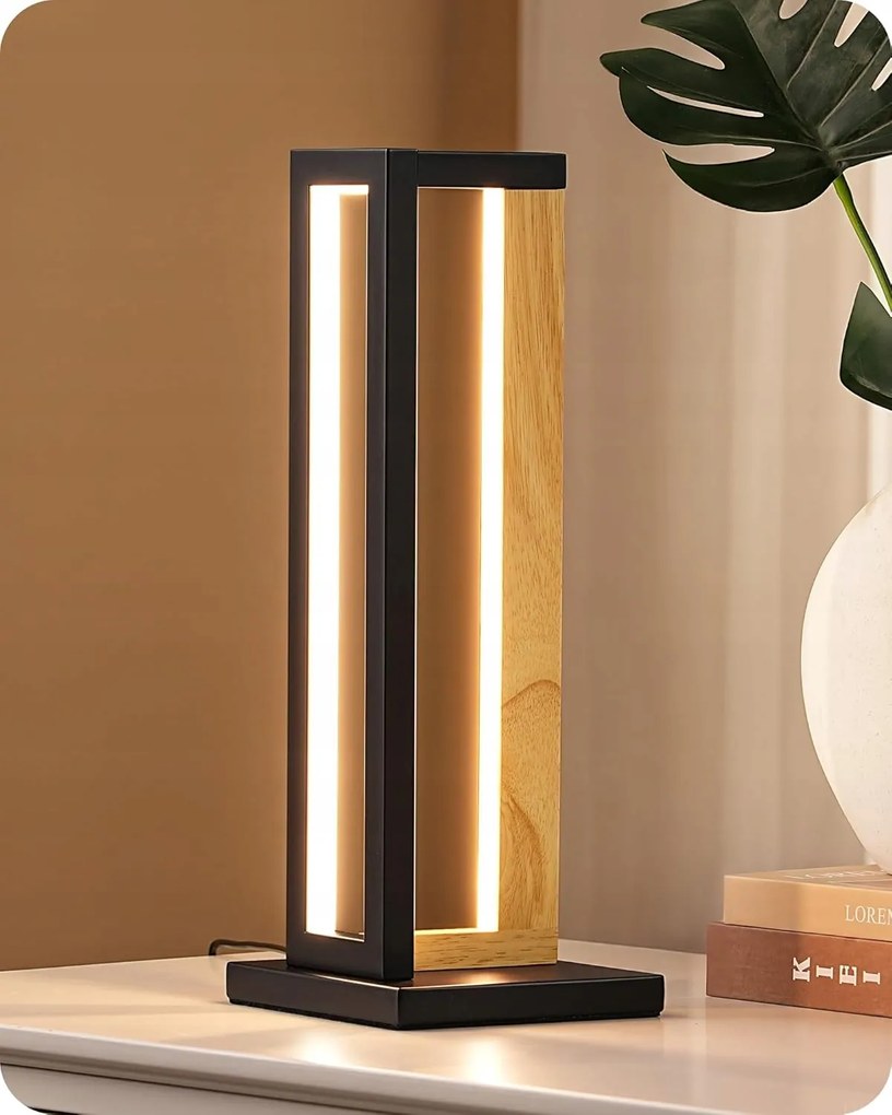 Edishine LED-es asztali lámpa Modern sötétített Prémium színváltós