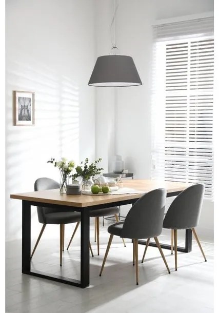 Lámpa Mennyezeti lámpatest KASEL 2 , 6298, AC220-240V, 50/60Hz, 3*E27, max.40W, átmérő 60 cm, szürke