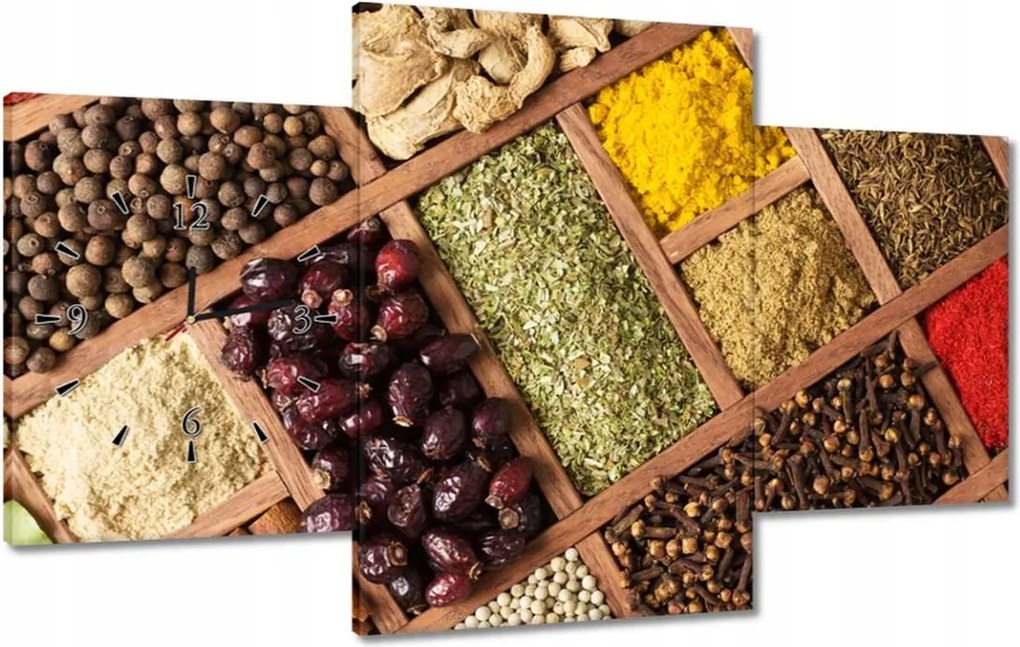 Órák 100x60 Fűszerek dobozban