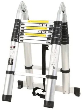 Teleszkópos létra, 2 x 2,5 m, XXL